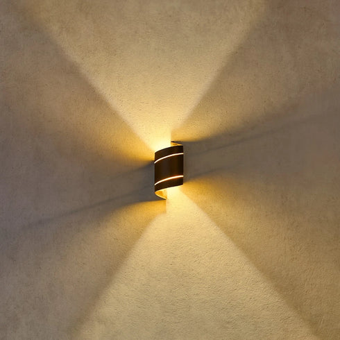 Sunniva LED-Wandleuchte 2er-Set auf und ab G9-Aluminium | Shiraki