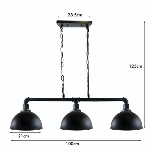 Linnea LED Pendelleuchte modern E14 Aluminium