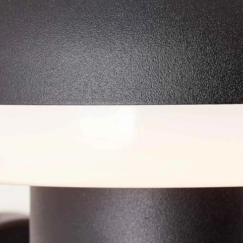 Amaranthe LED Außenleuchte Wandlampe Schwarz IP44 | Shiraki