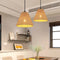 Liana Rattan Pendelleuchte Boho Deckenlampe E27 | Shiraki