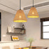 Liana Rattan Pendelleuchte Boho Deckenlampe E27 | Shiraki