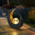 Noor LED Solar Mondsichel Gartenleuchte | Shiraki