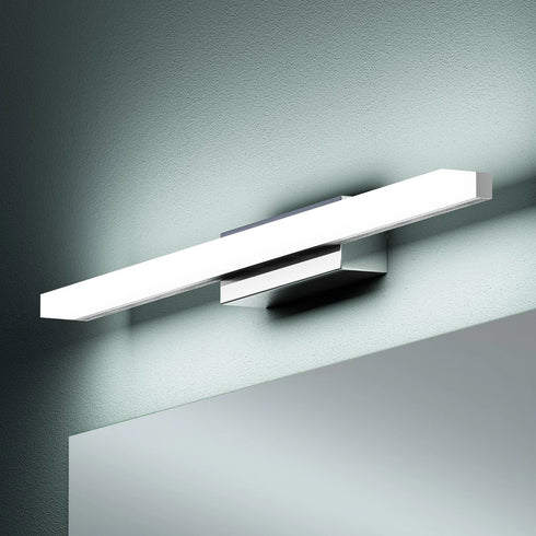 Isabella LED Spiegelleuchte Badlampe Wandlampe Chrom | Shiraki