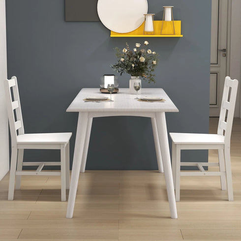 BJÖRN Esszimmerstuhl 2er Set aus Holz