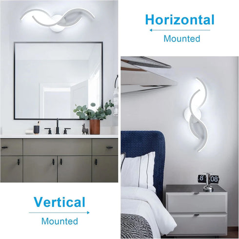 Lena LED-Wandleuchte Modernes Nachtlicht 12W | Shiraki