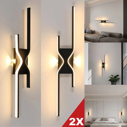Sofia LED Wandleuchte 60cm Modernes Nachtlicht | Shiraki