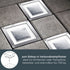 Sunniva Solar-Bodenleuchte 3er-Set Quadratisch | Shiraki