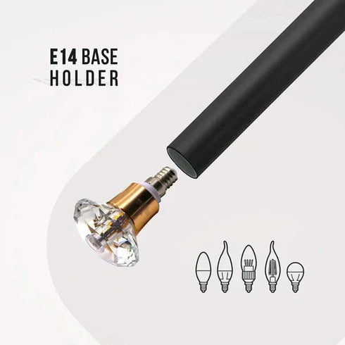 Astrid LED Pendelleuchte zylindrisch E14 Aluminium moderner Küchenspot
