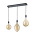Mette Pendelleuchte 3-flammig LED E27 Filament Vintage Dimmbar