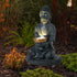 Ronja Solar Gartenlampe Buddha LED 28cm | Shiraki