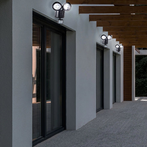Ingrid LED Solar Außenwandleuchte Bewegungsmelder | Shiraki