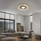 Nerina LED Deckenleuchte Rund Dimmbar Gold | Shiraki