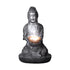 Ronja Solar Gartenlampe Buddha LED 28cm | Shiraki