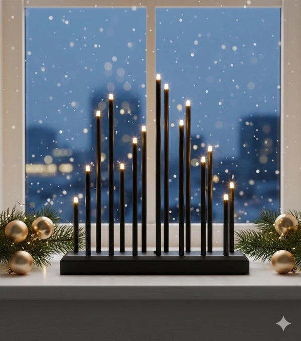 Elettra LED USB-C Stimmungslicht Rechteck Schwarz matt | Shiraki