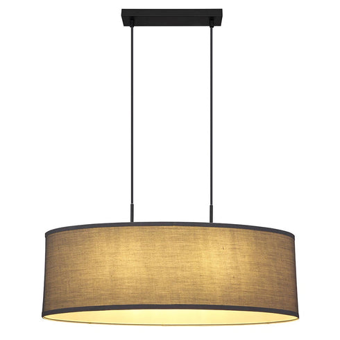 Mira LED Pendelleuchte Metall Anthrazit Hängelampe