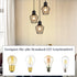 Tor LED Pendelleuchte Metall 3-flammig