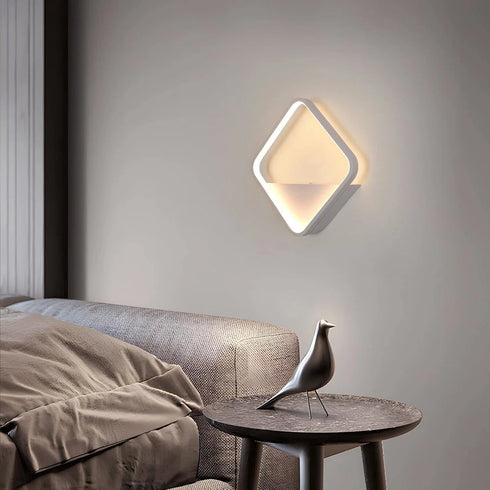Valeria LED Wandleuchte Quadratisch 20W | Shiraki