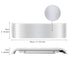 Lightess LED-Wandleuchte, 2er-Set Auf und ab Aluminium Wandlampe | Shiraki
