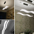 Aurora LED Pendelleuchte Acryl Rechteck