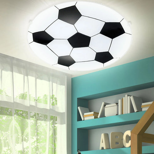 LED Fußball Deckenleuchte Wandlampe E27 | Shiraki