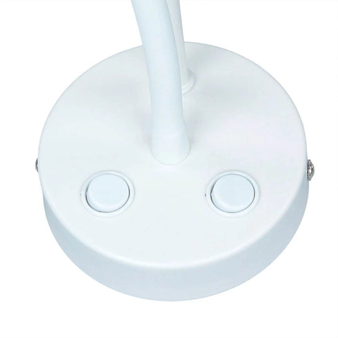 Maja Wandleuchte Weiß Flexibel Leselampe E27 GU10 | Shiraki