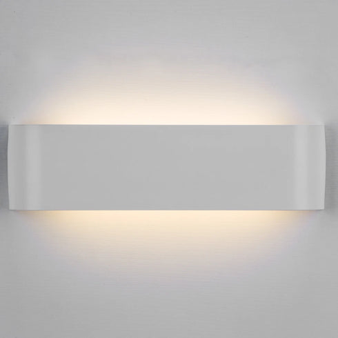 Lightess LED-Wandleuchte, 2er-Set Auf und ab Aluminium Wandlampe | Shiraki