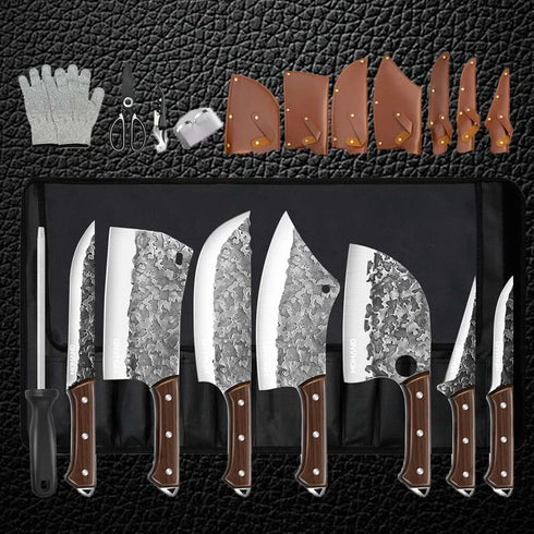 Katsuro 14-teiliges Messerset mit Harzgriff Japanische Kraft & Kontrolle | Shiraki