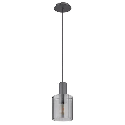 Stjärna LED Pendelleuchte Metall Grau Hängelampe