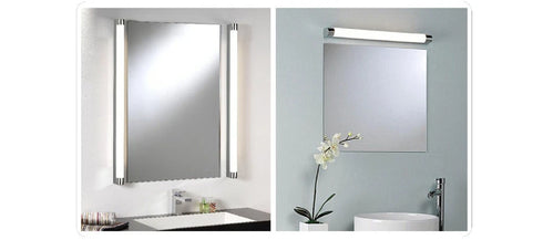 Elina LED Spiegelleuchte IP44 12W 45cm Chrom | Shiraki