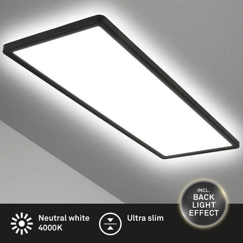 Anastasia LED Deckenleuchte Ultraflach 58cm | Shiraki