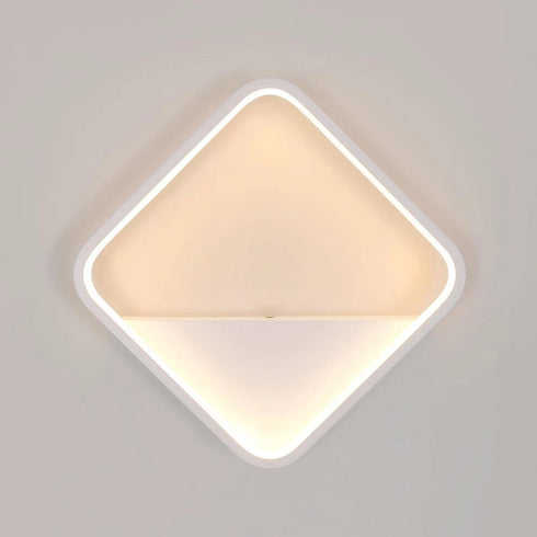 Valeria LED Wandleuchte Quadratisch 20W | Shiraki