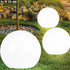 Luna Set mit 6 LED-Solar-Plug-in-Leuchten Gartenballleuchten | Shiraki