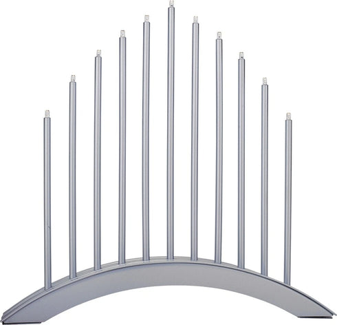 Linnea LED Lichterbogen Advent Weihnachtsleuchter Chrom | Shiraki