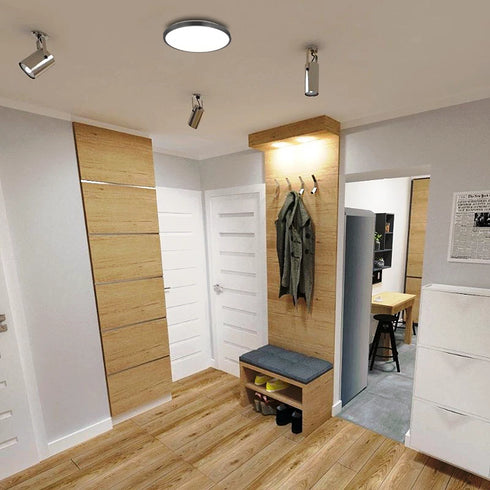Hanna LED Deckenleuchte Rund E27 | Shiraki