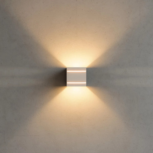 Saga LED Wandstrahler 2er-Set für G9 Lampe Wandlicht | Shiraki