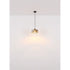 Linnea Luxus Pendelleuchte 4-flammig Glas & Metall | Shiraki