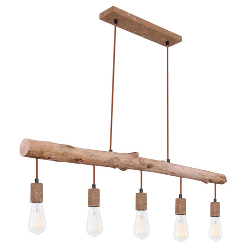 Maja LED Pendelleuchte Glas & Chrom modern | Shiraki