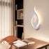 Elin 2-teiliges LED-Wandlicht, modernes warmweißes Acryl | Shiraki