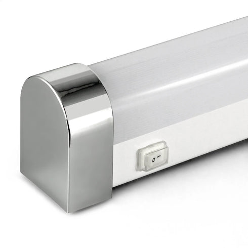 Elina LED Spiegelleuchte IP44 12W 45cm Chrom | Shiraki