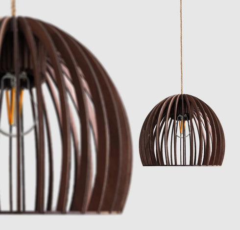 Lars LED Pendelleuchte Aluminium E14 Insel-Lampe