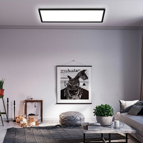 Anastasia LED Deckenleuchte Ultraflach 58cm | Shiraki