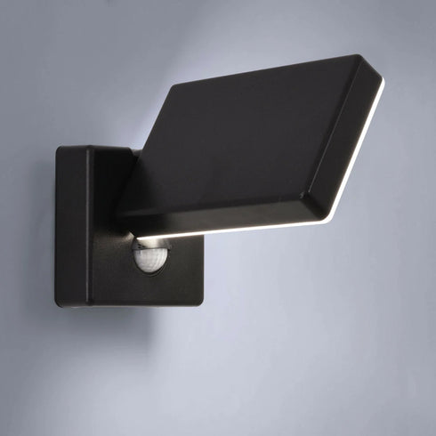 Evi LED Außenleuchte mit Bewegungsmelder IP65 Kunststoff | Shiraki