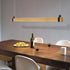 Kari LED Pendelleuchte Holz 100 cm