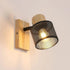 Lara 2er Wandleleuchten Holz Metall Vintage E27 | Shiraki