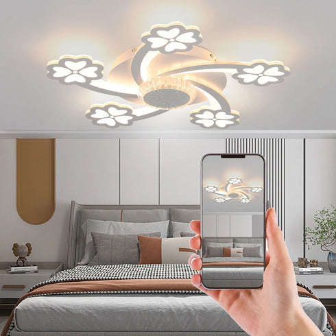 Liora RGB LED Deckenlampe Sternform | Shiraki