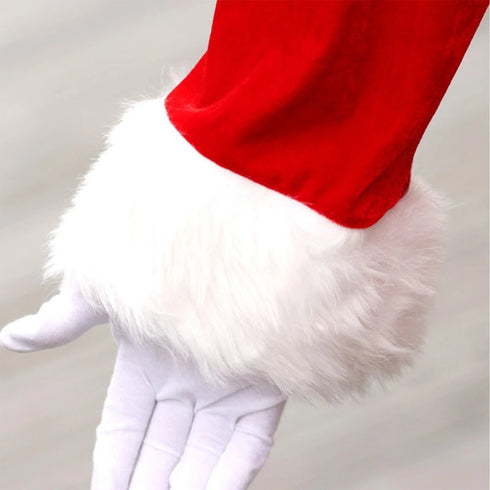 7-teiliges Weihnachtsmann-Kostüm XXL – Deluxe Santa Claus Set für Erwachsene