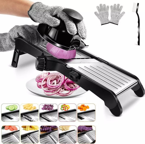 ChefSlice Pro – Präziser & Sicherer Gemüseschneider für jede Küche