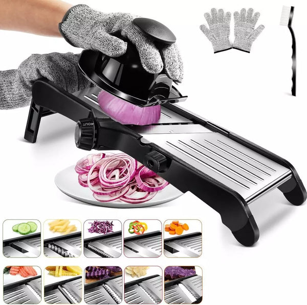 ChefSlice Pro – Präziser & Sicherer Gemüseschneider für jede Küche