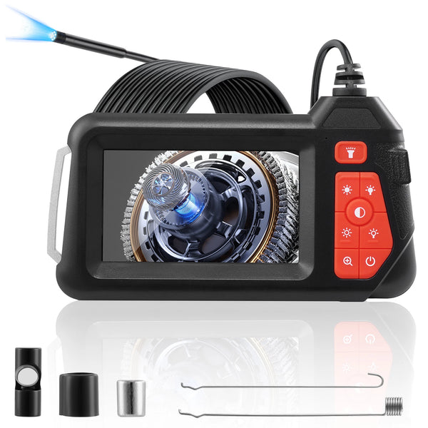 Sieaki - Industrielle Endoskop Kamera, 1080P HD 4,3 Zoll LCD-Bildschirm