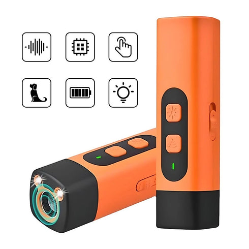 BellStopp Ultraschall Anti-Bell Gerät – Hundetrainingsgerät gegen Bellen, sicher & tragbar